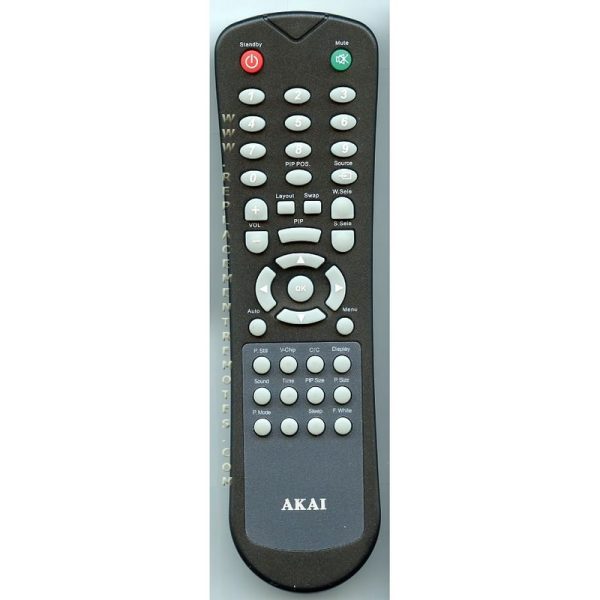 Akai E7501052001 TV Remote Control