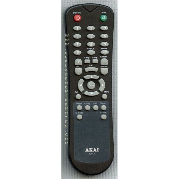 Akai KC01A1 TV Remote Control