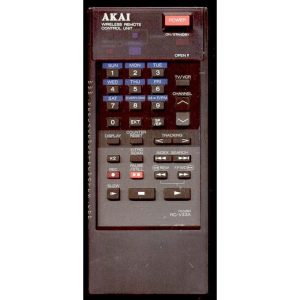 Akai RCV33A VCR Remote Control