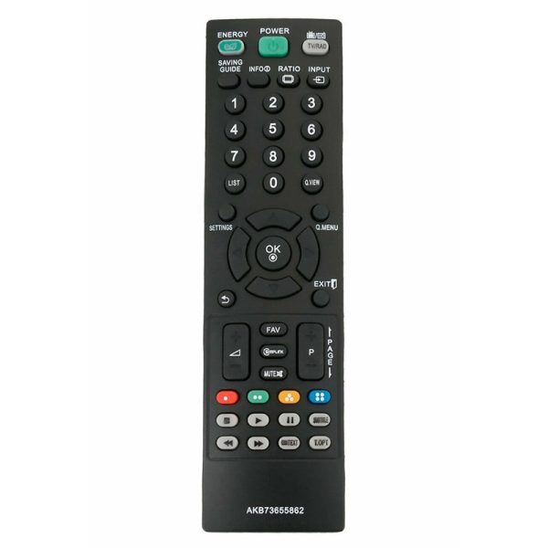 AKB73655862 Remote Replacement for LG TV  22LT360C 26CS460 32LS3400 42CS460