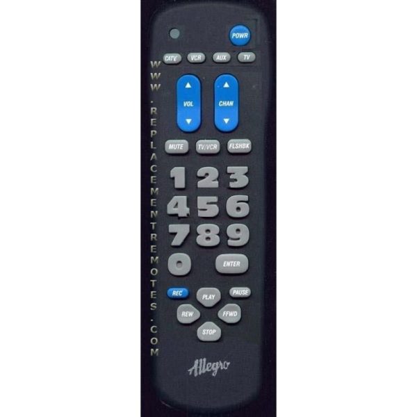 Allegro MBC4050 TV Remote Control