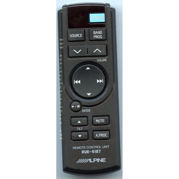 Alpine RUE4187 Car Audio Remote Control