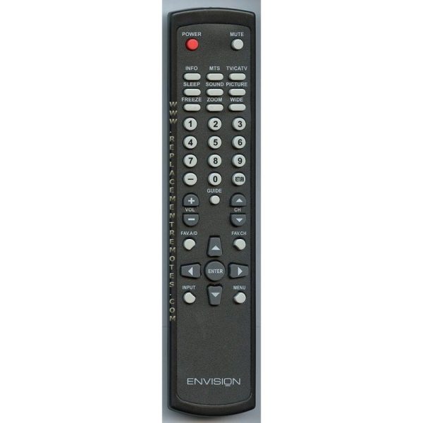 AOC L32W698 L37W698 TV Remote Control