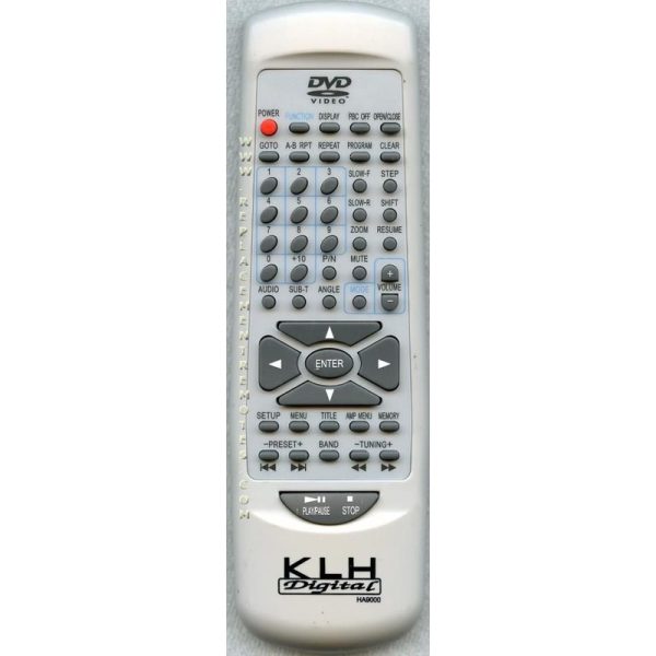 Apex HA9000RM DVD Remote Control