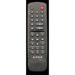 Apex K12BC1 TV Remote Control