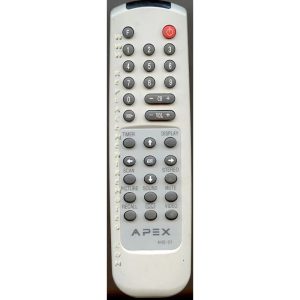 Apex K12CC1 TV Remote Control