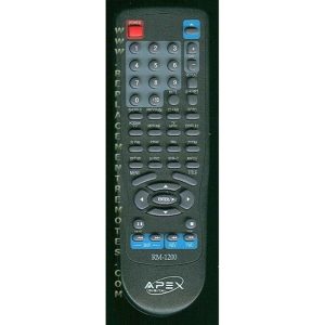 Apex RM1200 DVD Remote Control