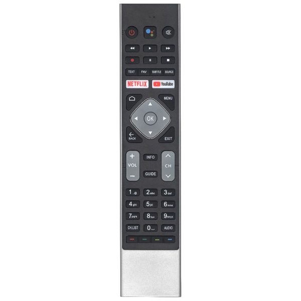 ATV65UHDG-0620 ATV65UHDG-1019 Voice Remote Control Replacement for BAUHN JVC TV