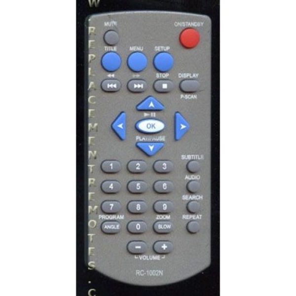Audiovox RC1002N DVD Remote Control