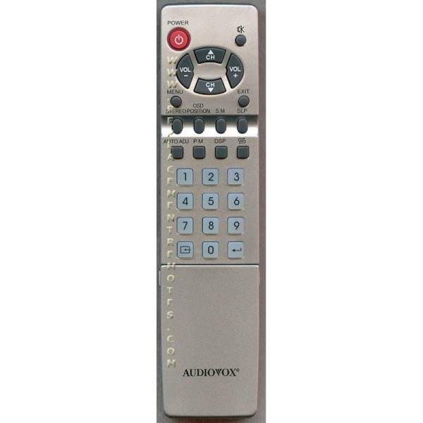 Audiovox RCU31R0A TV Remote Control