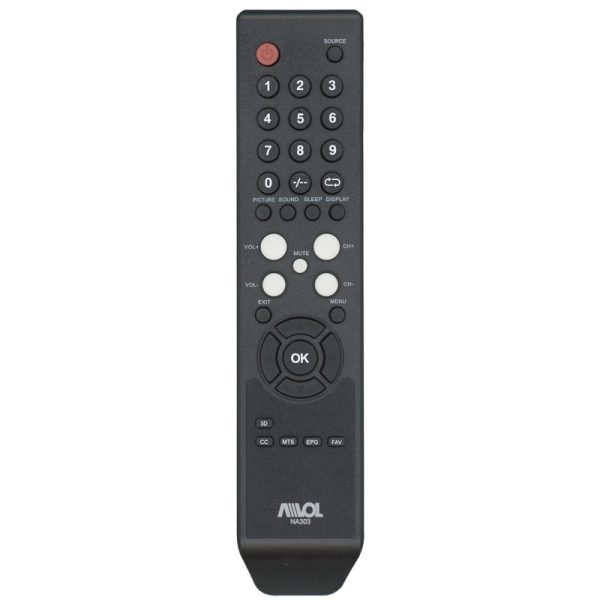 Avol NA303 TV Remote Control