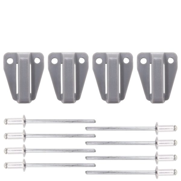 B&D Locking Bar Guides To Suit All Garage Doors 51155 – 4 Pack