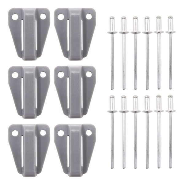 B&D Locking Bar Guides To Suit All Garage Doors 51155 – 6 Pack