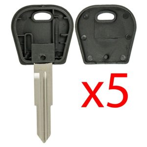 B114 Transponder Key Shell for GM – 5 PACK Aftermarket
