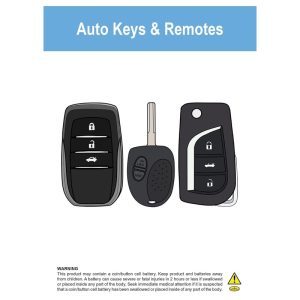 Battery Warning POS Packaging Bags – Automotive Car Keys