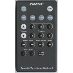 Bose Acoustic Wave Music System II Audio Remote Control