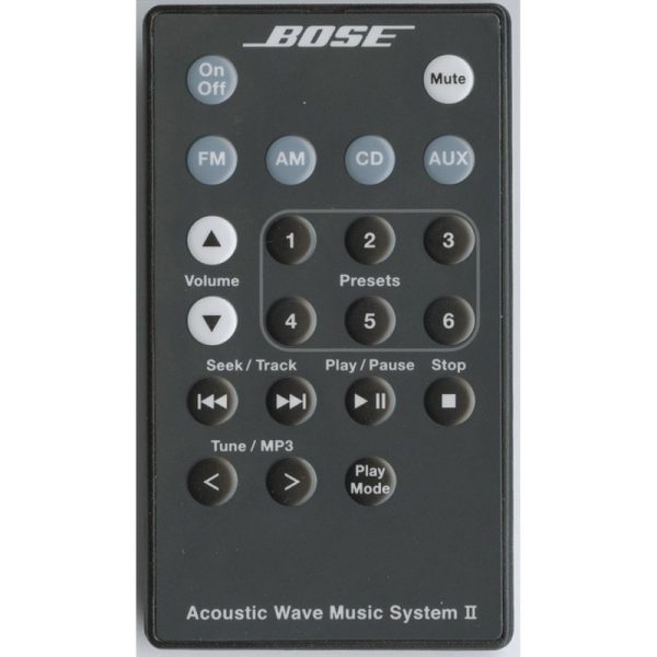 Bose Acoustic Wave Music System II Audio Remote Control