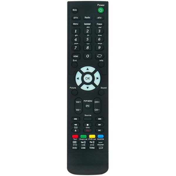 BP2830HDV BP2420FHDV Remote Control Replacement for Blaupunkt TV BP2830HDV