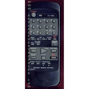 Broksonic 076R0AJ100 VCR Remote Control
