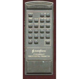 Broksonic CTVG5463ULCT TV Remote Control