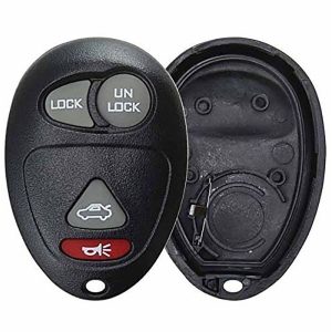 Buick, Pontiac Replacement case/shell with rubber pad by Car & Truck Remotes