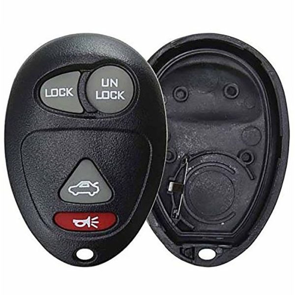Buick, Pontiac Replacement case/shell with rubber pad by Car & Truck Remotes