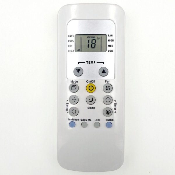 Carrier Air Conditioner Replacement Remote Control – RG56/BGEF RG56/BGEF-CA