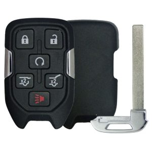 Chevrolet GMC 6 Button Smart Remote Replacement Shell by Car & Truck Remotes