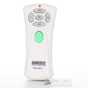 CHQ7080T / UC7080T with Up/Down/Rev for Hampton Bay Ceiling Fan – Remote Control – RR7080T