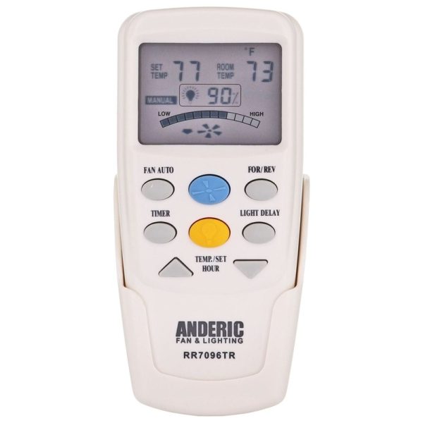 CHQ7096T / CHQ8BT7096T For Hampton Bay Ceiling Fan Remote Control with Reverse Key – RR7096TR