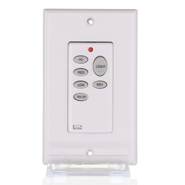 CHQ9051T Wireless 3-Speed Up/Down/Reverse Wall Switch Ceiling Fan Remote Control
