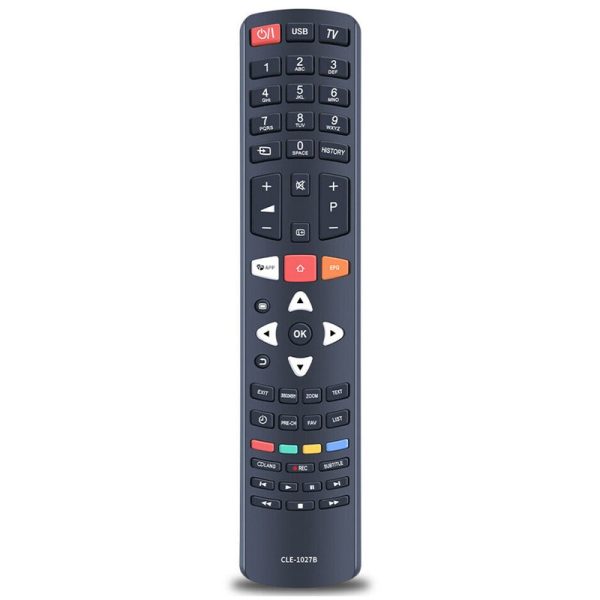 CLE-1027B Remote Control Replacement for Hitachi LCD TV LD65HTS02U-CO