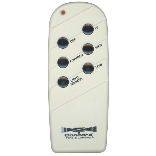 Concord Fans UC7040 Ceiling Fan Remote Control