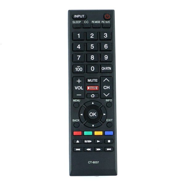 CT-8037 Remote  Control Replacement for Toshiba TV 58L5400U 65L5400U 50L3400