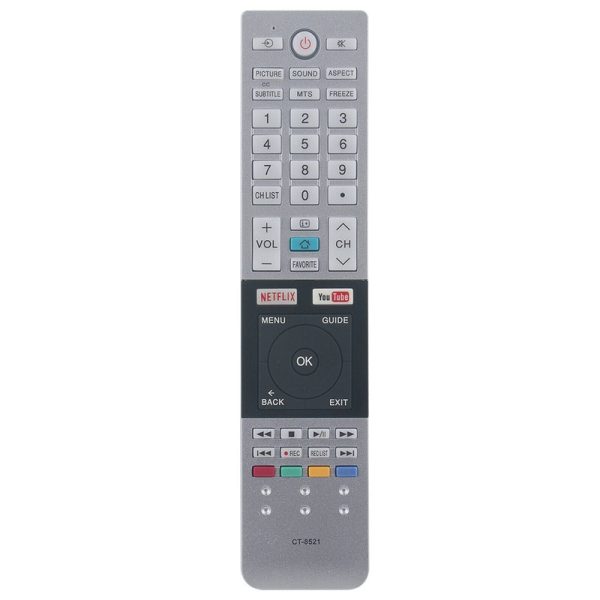 CT-8521 CT8521 Remote Replacement for Toshiba LCD TV F40L3400 50L3400
