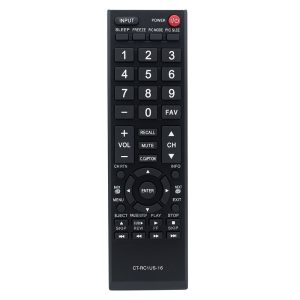 CT-RC1US-16 Remote Control Replacement for Toshiba TV 43L420U 49L310U