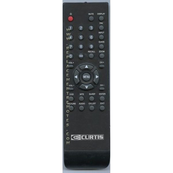 Curtis CUR004 TV Remote Control