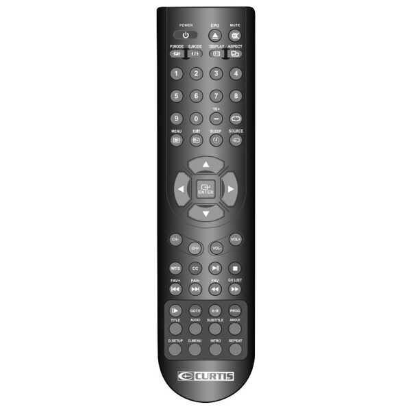 Curtis LCDVD199A-2rem TV/DVD Remote Control