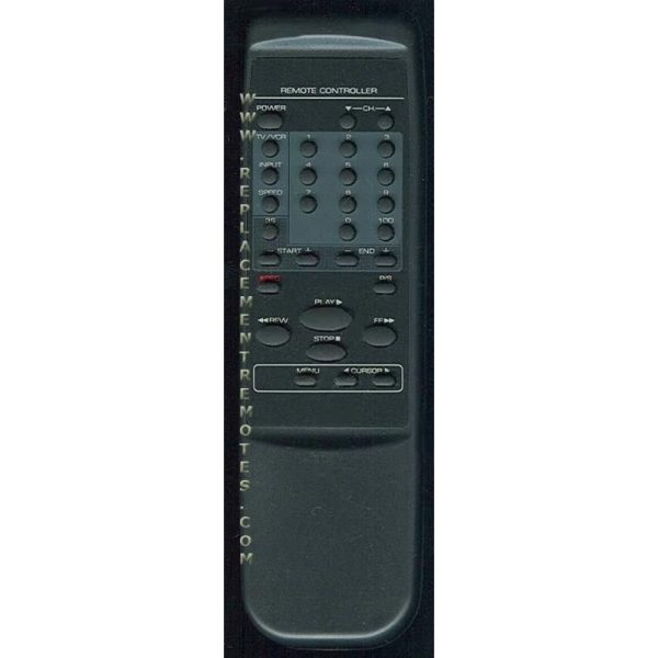 Daewoo 97P1R2BR01 VCR Remote Control