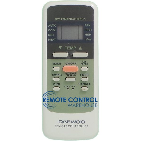 DAEWOO Air Conditioner Remote Control – R51/E