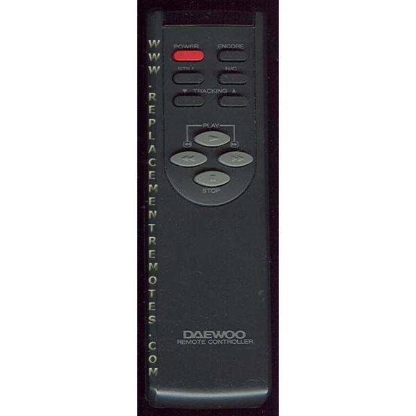 Daewoo DA001 VCR Remote Control