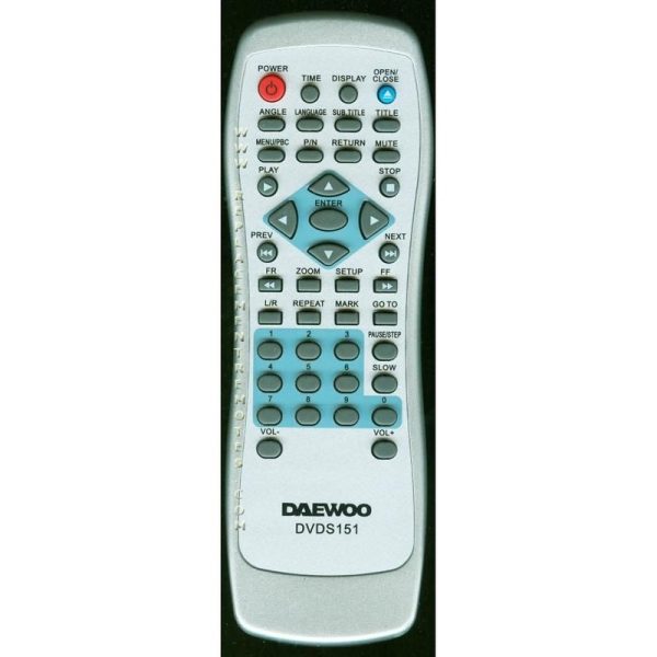 Daewoo DVDS151 DVD Remote Control