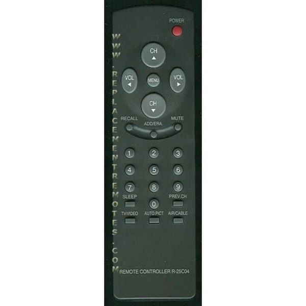 Daewoo R25C04 TV Remote Control