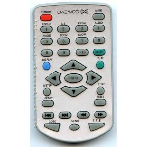 Daewoo RCNN129 DVD Remote Control