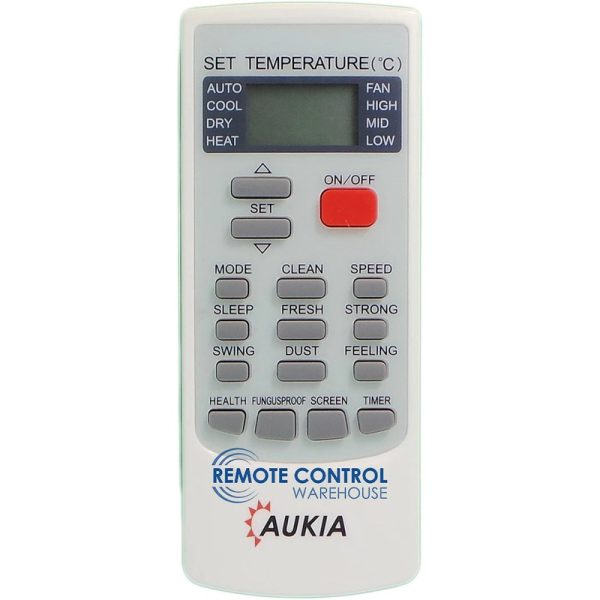 DAIJITSU AIR CONDITIONER  ASW-H12A4/SAR1D1-AU REPLACEMENT REMOTE CONTROL
