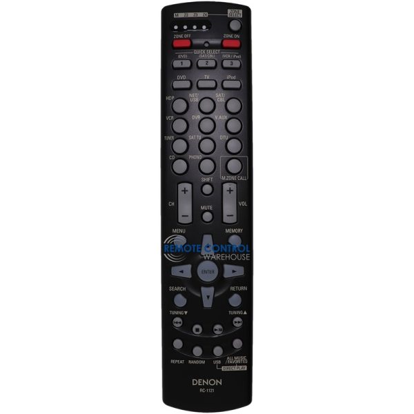 Denon AVR-4810 AVR-4310 AVR-3310 AV Receiver Original Remote Control RC-1121 GENUINE