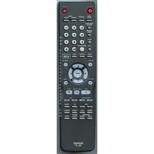 Denon RC1038 Receiver Remote Control