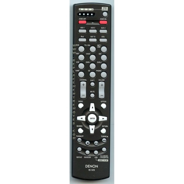 Denon RC1070 ZONE Receiver Remote Control