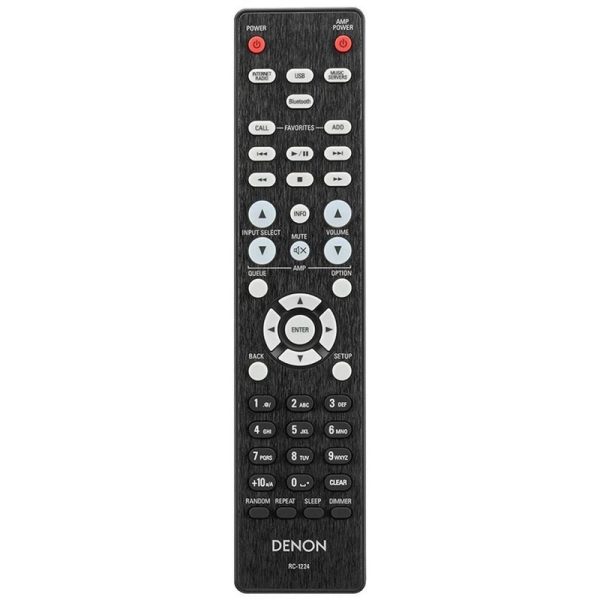 Denon RC1224 HiRes Network Audio System Remote Control – 30701025700AD