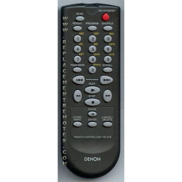 Denon RC276 Audio Remote Control